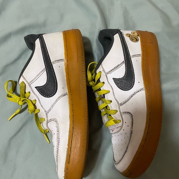 NIKE Air Force 1 ‘Go the Extra Smile' white with beije - Picture 8 of 8